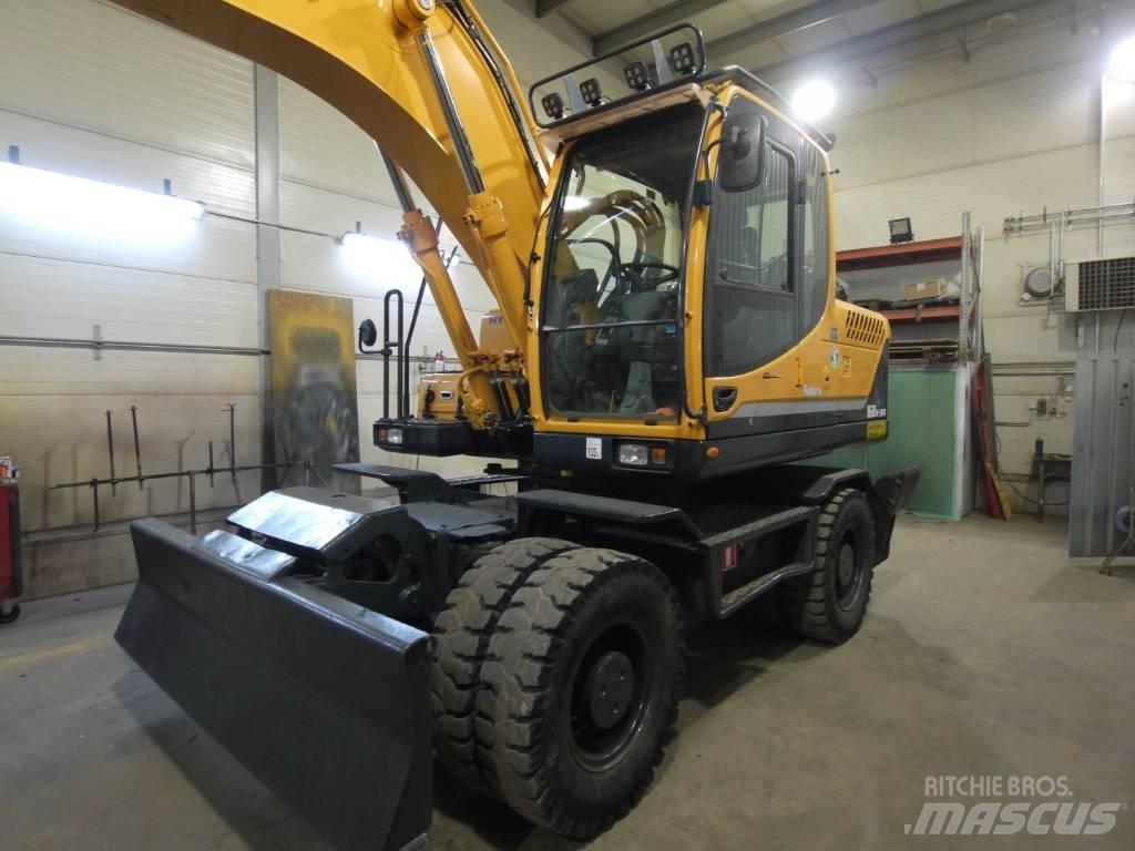 Hyundai R 160 W-9A Gumikerekes kotrók