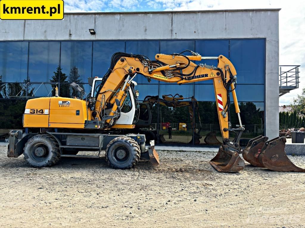 Liebherr A 314 Gumikerekes kotrók