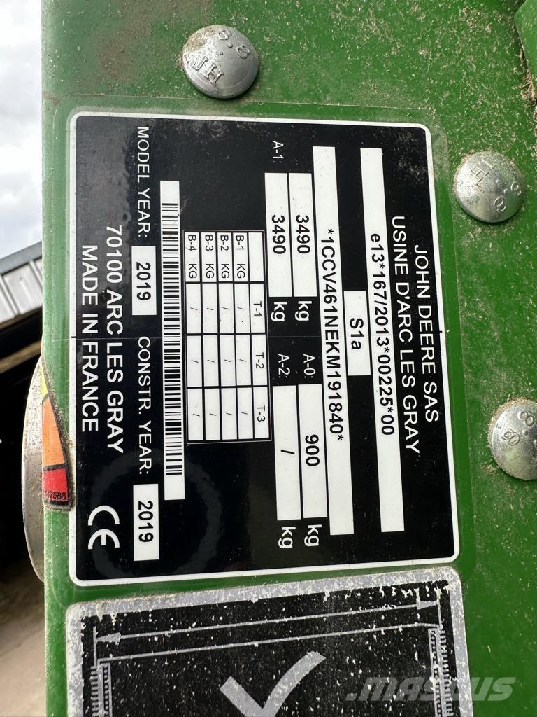 John Deere V461M Körbálázók