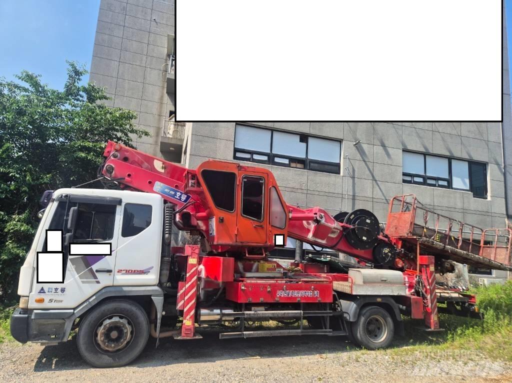 Horyong SKY450 Teherautóra szerelt emelők és állványok