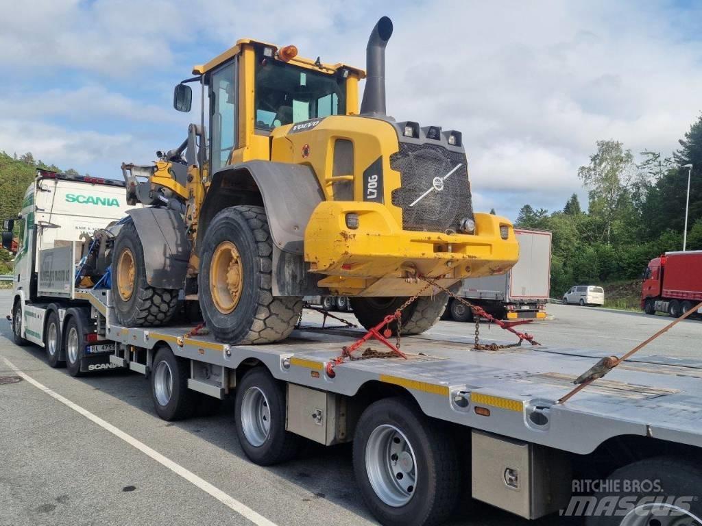 Volvo L 70 G Gumikerekes homlokrakodók