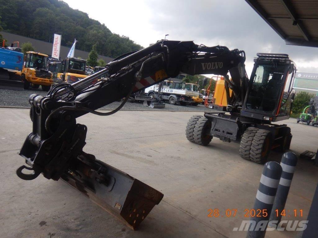 Volvo EWR 150 E Gumikerekes kotrók