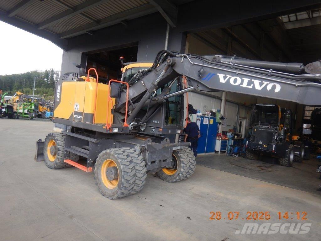 Volvo EWR 150 E Gumikerekes kotrók