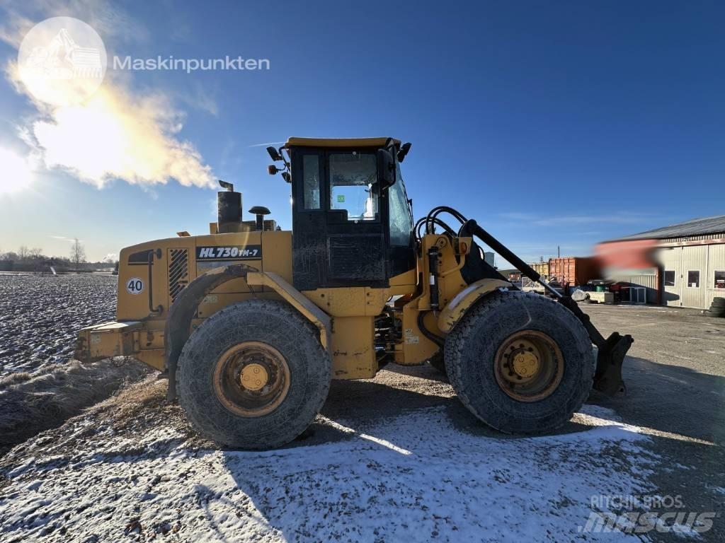 Hyundai HL 730 TM-7 Gumikerekes homlokrakodók