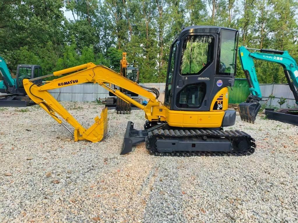Komatsu PC 35 Mini kotrók < 7t
