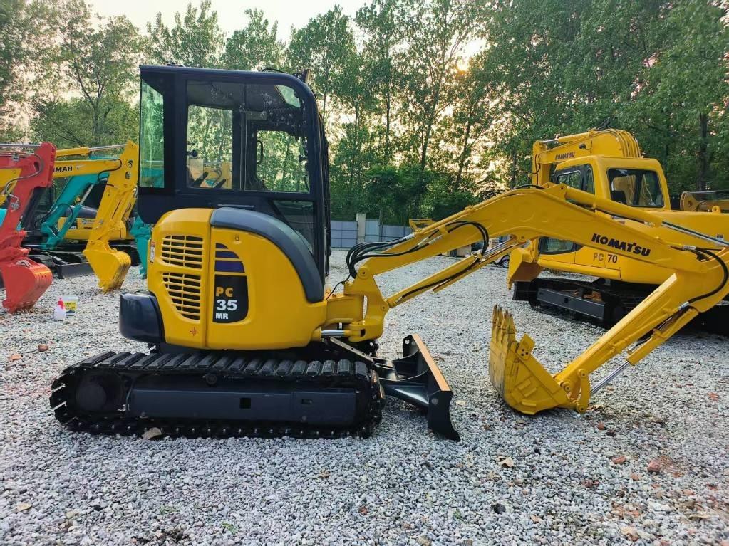 Komatsu PC 35 Mini kotrók < 7t