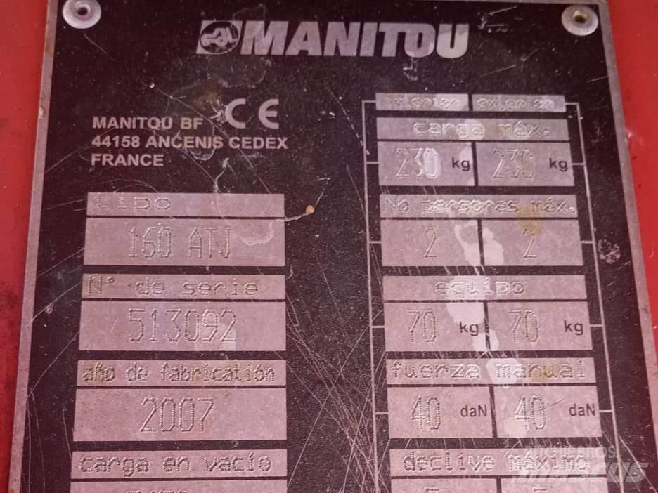 Manitou 160 ATJ Karos emelők