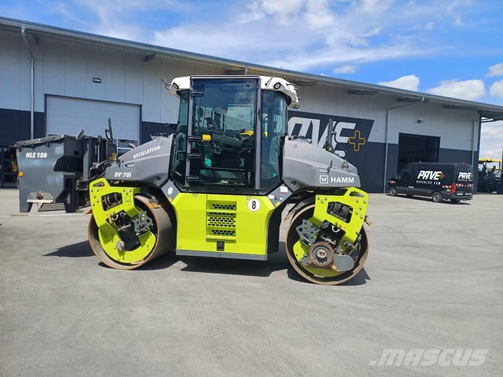 Hamm DV+ 70i VO-S Ikerdobos hengerek