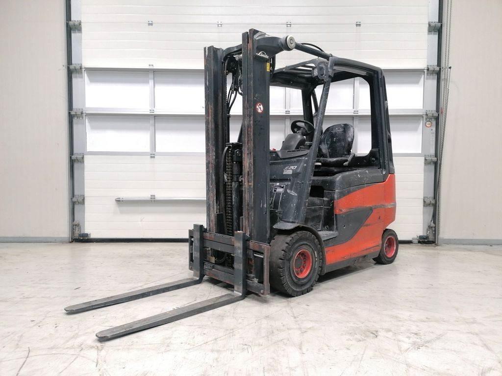 Linde E20H-01/600 Elektromos targoncák