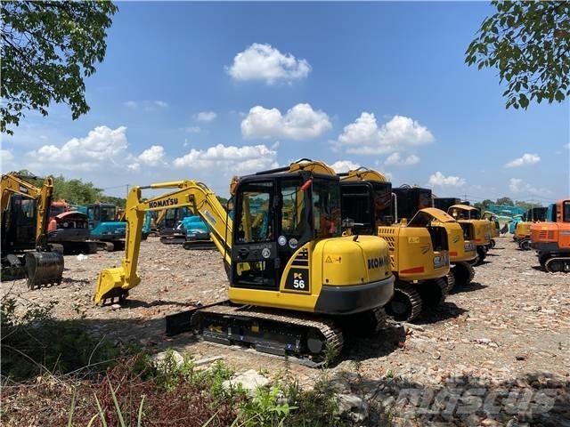 Komatsu PC56-7 Lánctalpas kotrók