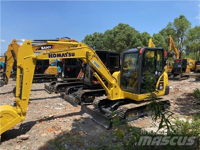 Komatsu PC56-7 Lánctalpas kotrók