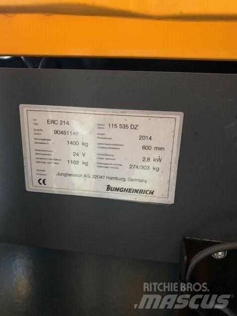 Jungheinrich ERC 214 Gyalogkíséretű targonca