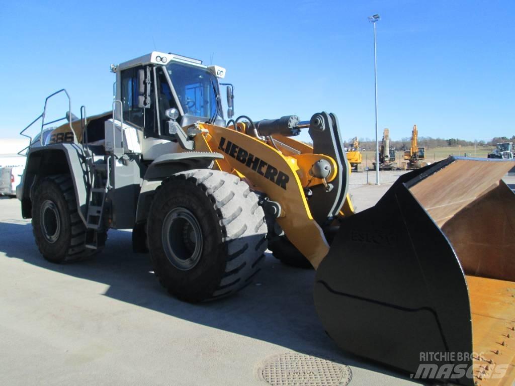 Liebherr L586 XPower Gumikerekes homlokrakodók
