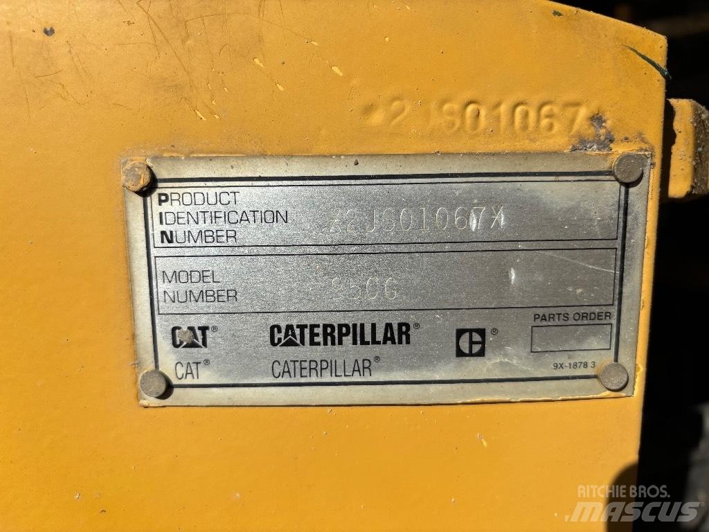 CAT 950 G Gumikerekes homlokrakodók