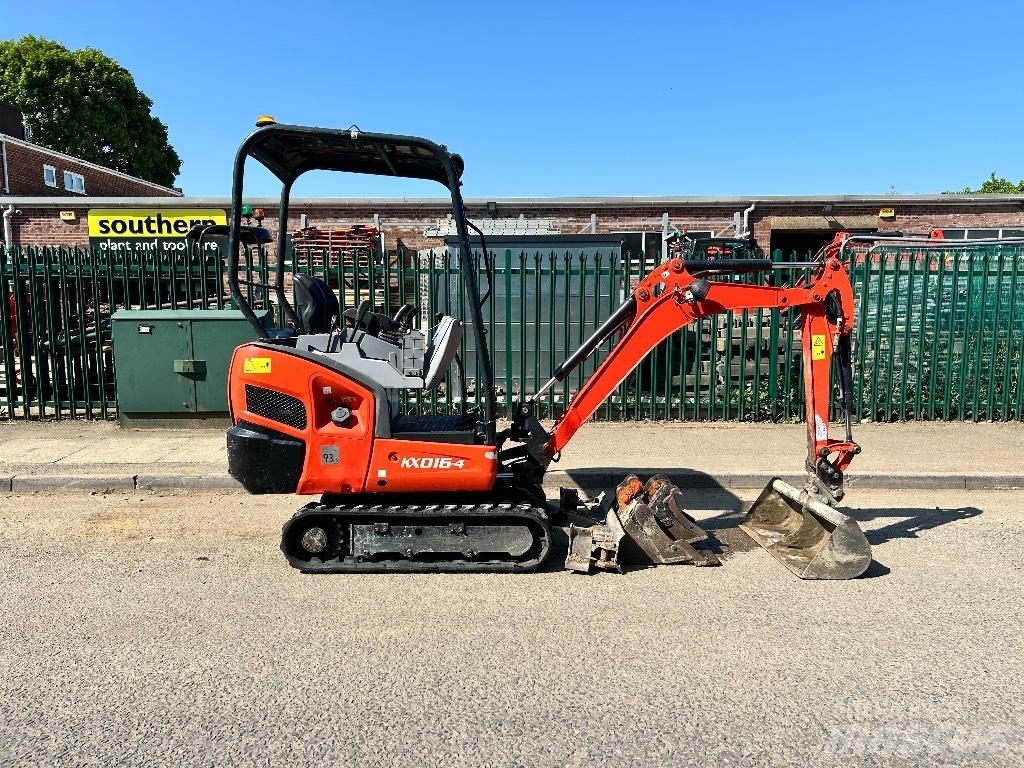 Kubota KX 016-4 Mini kotrók < 7t