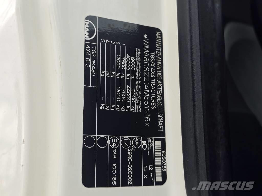 MAN 18.480 Nyergesvontatók