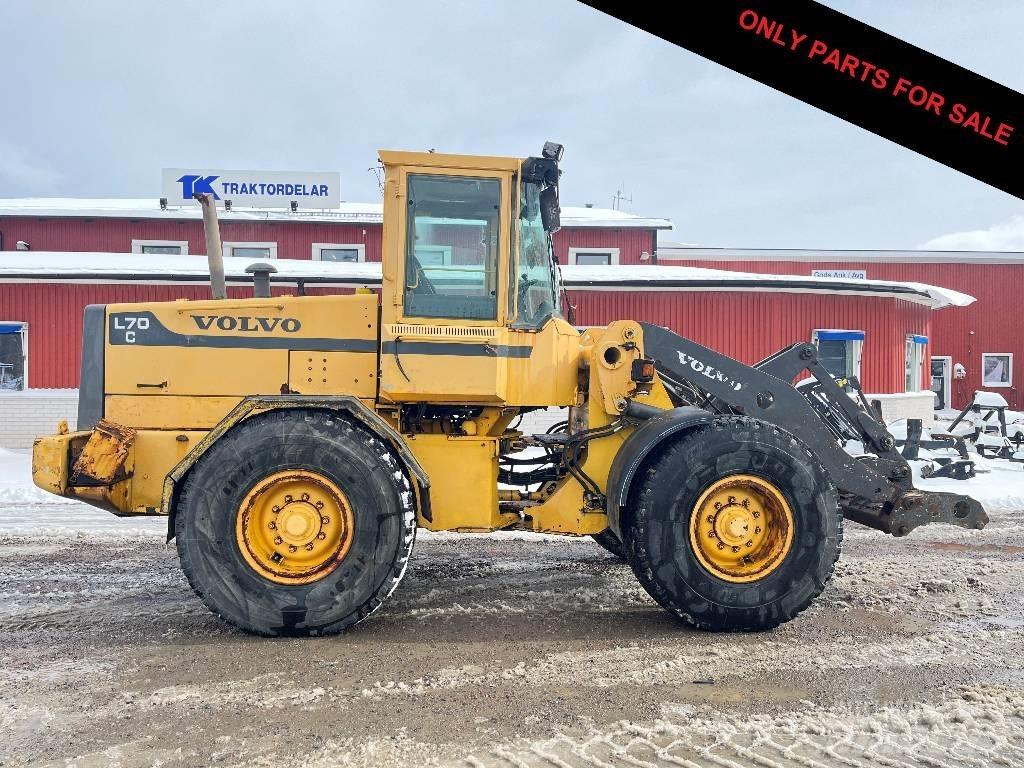 Volvo L 70 C Gumikerekes homlokrakodók