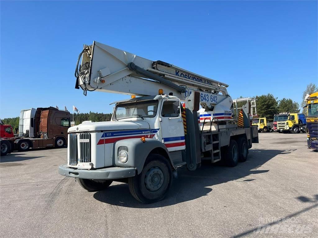 Scania 111 6X2 Darus teherautók