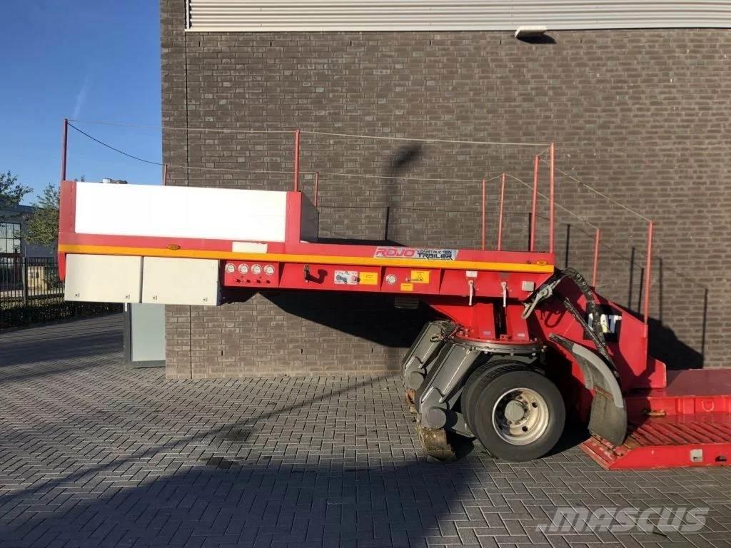  ROJO 1+ 3 LOWLOADER Mélybölcsős félpótkocsik