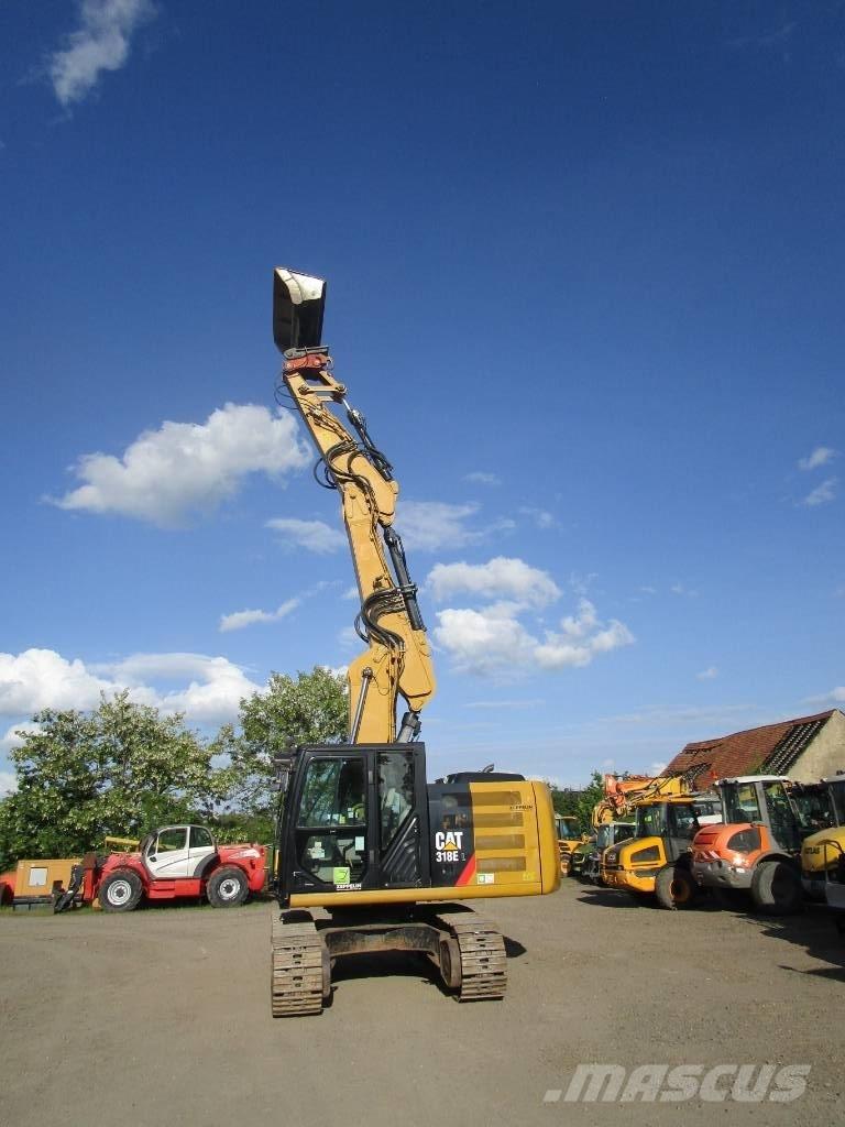 CAT 318 E L   320 322 Lánctalpas kotrók