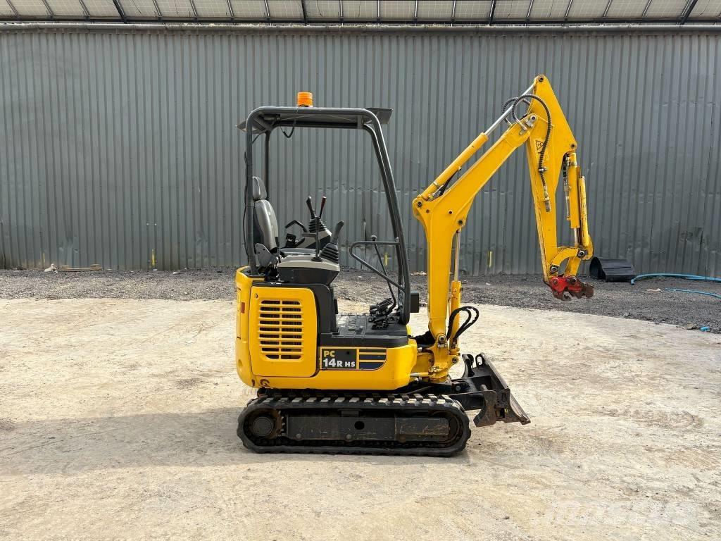 Komatsu PC 14 R-3HS Mini kotrók < 7t