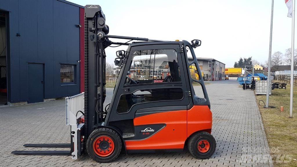 Linde E45H-01/550 Elektromos targoncák