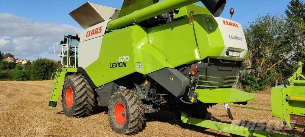CLAAS Lexion 670 Kombájnok