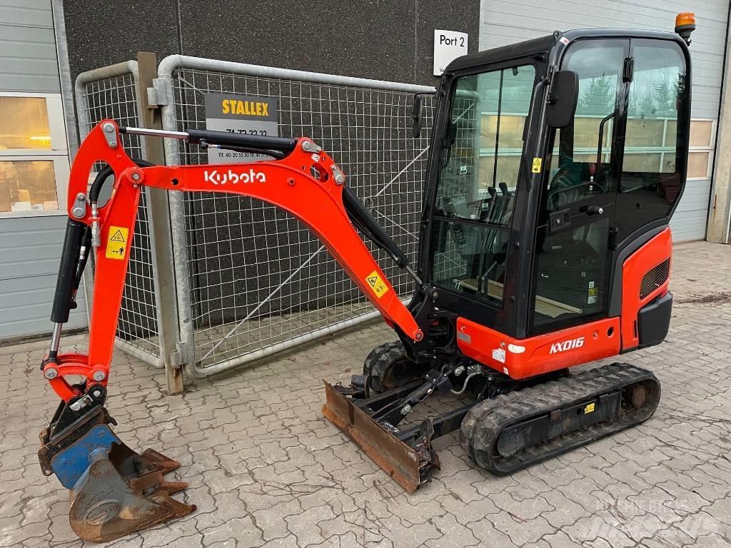 Kubota KX016-4 Mini kotrók < 7t