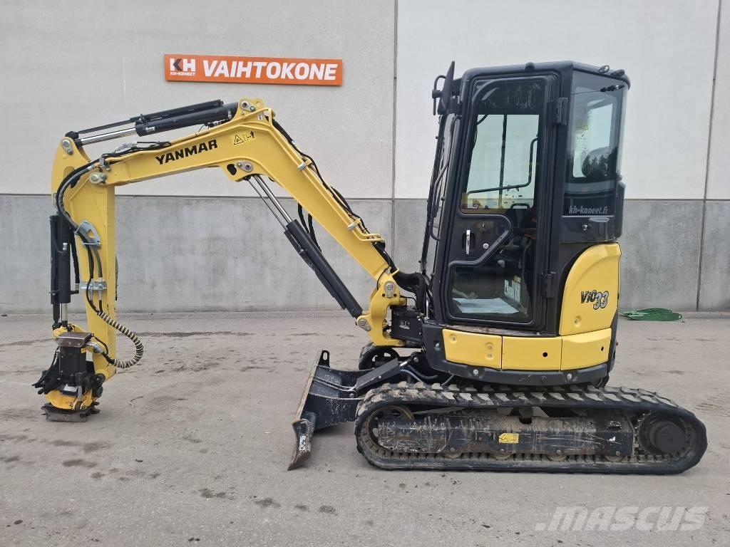 Yanmar Vio 33-6 Mini kotrók < 7t