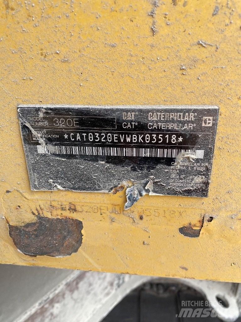 CAT 320 EL Lánctalpas kotrók