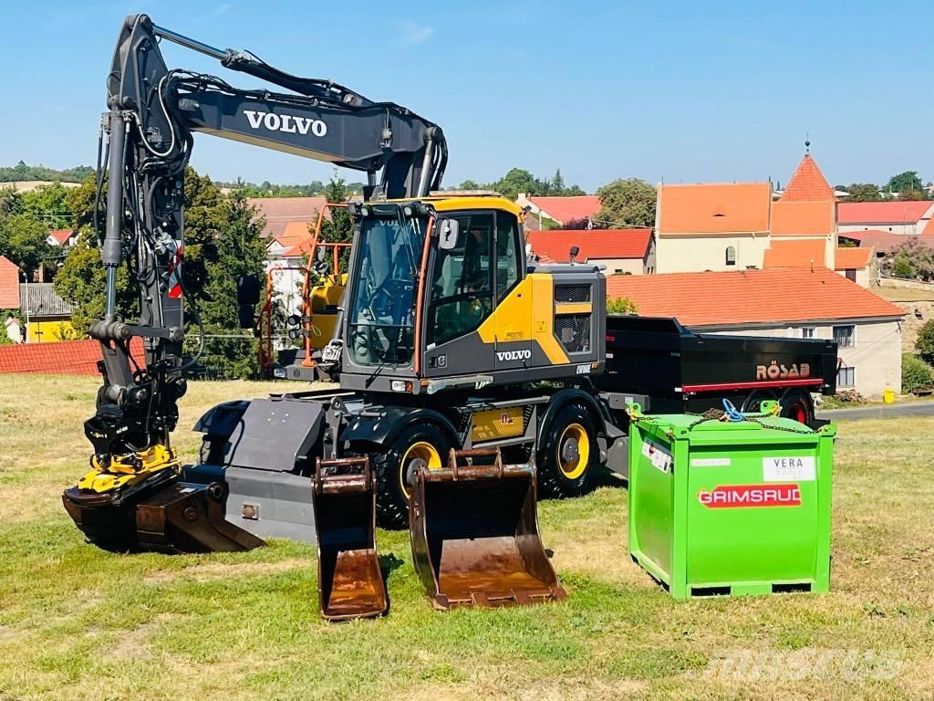 Volvo EW 160 E Gumikerekes kotrók