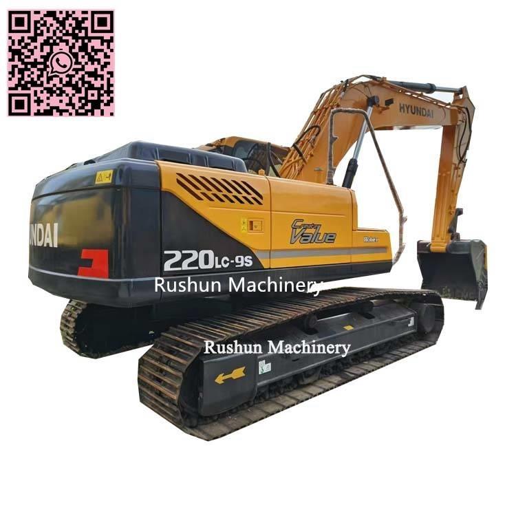 Hyundai R220 Lánctalpas kotrók
