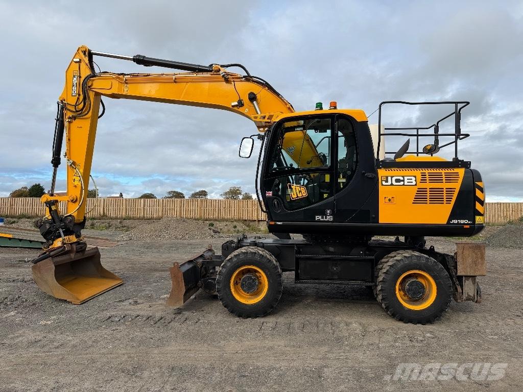 JCB JS 160 W Gumikerekes kotrók