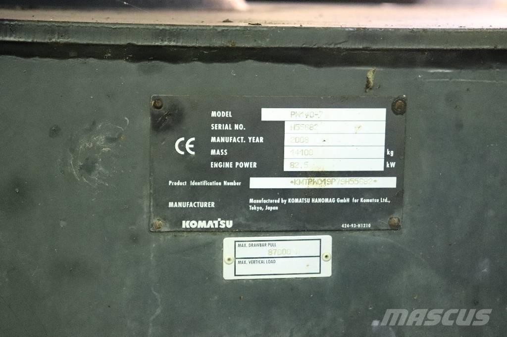 Komatsu PW 140-7 Kotrórakodók