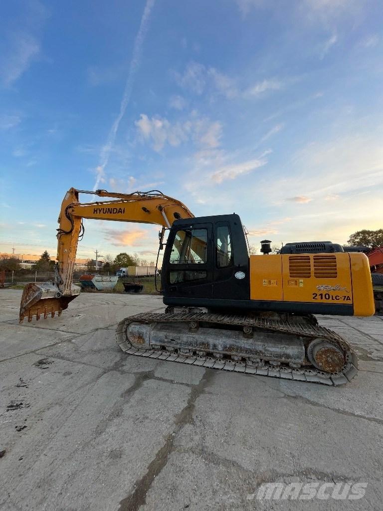 Hyundai R 210 LC 7A Lánctalpas kotrók