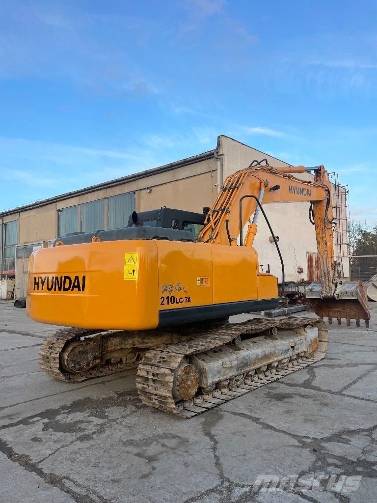 Hyundai R 210 LC 7A Lánctalpas kotrók