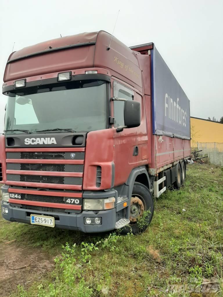Scania R 124 Elhúzható ponyvás