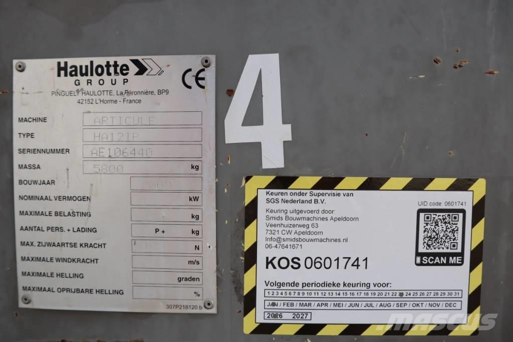 Haulotte HA12IP 2WD Karos emelők