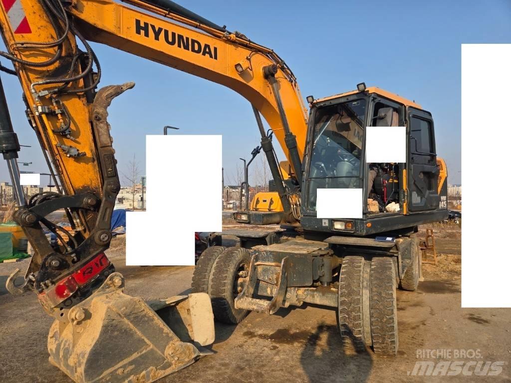 Hyundai HW 145 Gumikerekes kotrók