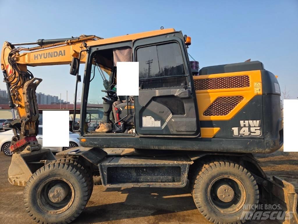 Hyundai HW 145 Gumikerekes kotrók