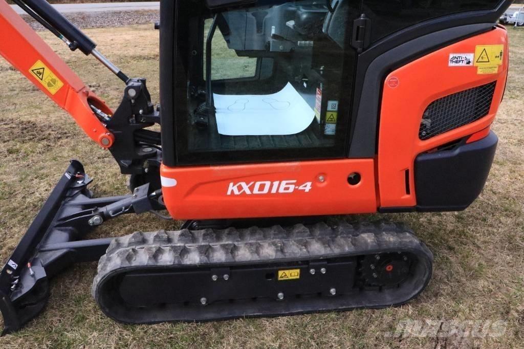 Kubota KX016-4 Mini kotrók < 7t