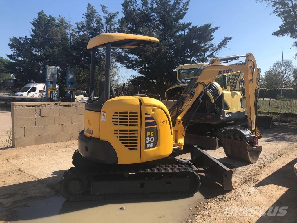 Komatsu PC 30 MR-2 Mini kotrók < 7t