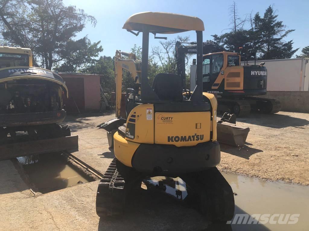 Komatsu PC 30 MR-2 Mini kotrók < 7t