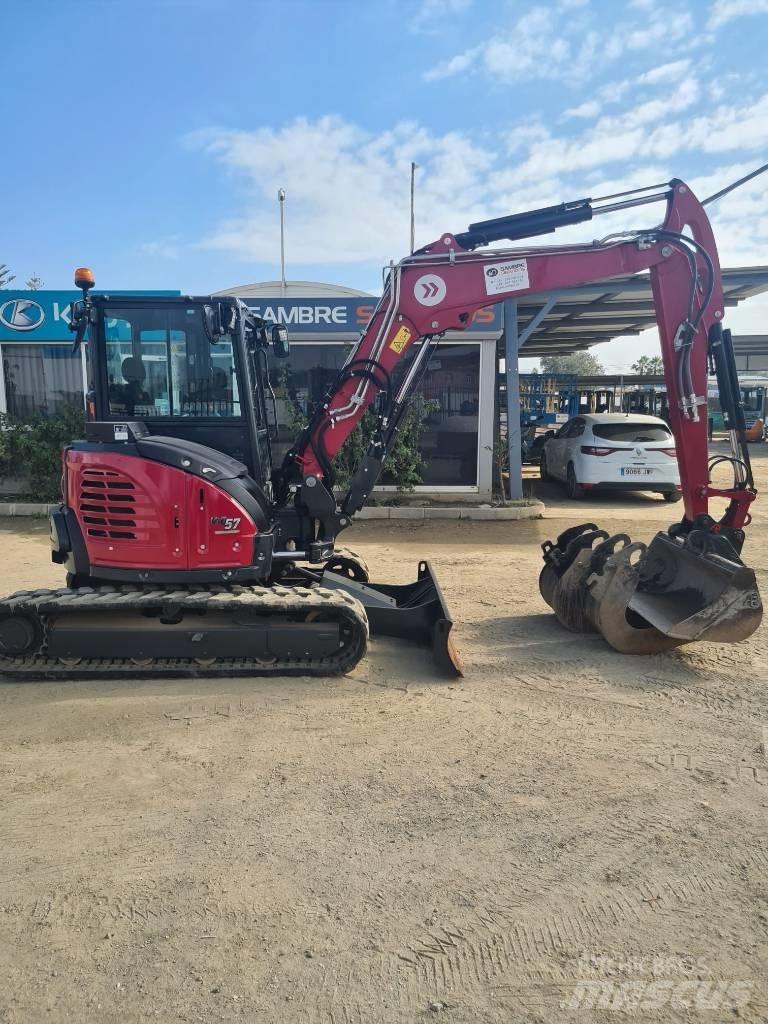 Yanmar Vio 57-6B Mini kotrók < 7t