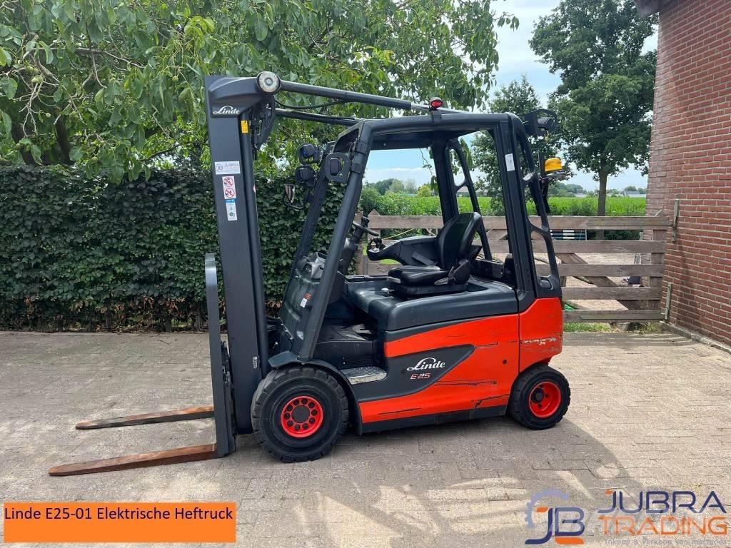 Linde E25-01 Elektromos targoncák