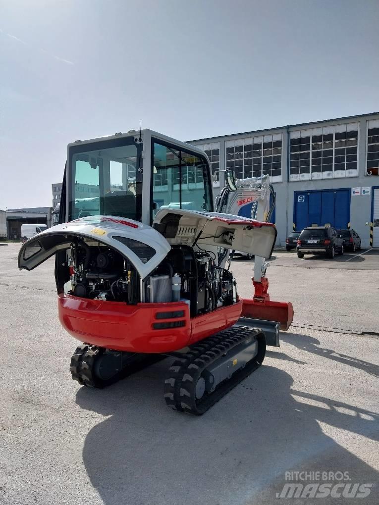 Takeuchi TB230 Mini kotrók < 7t