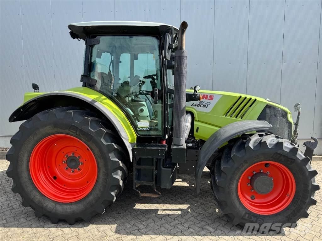 CLAAS ARION 650 Traktorok