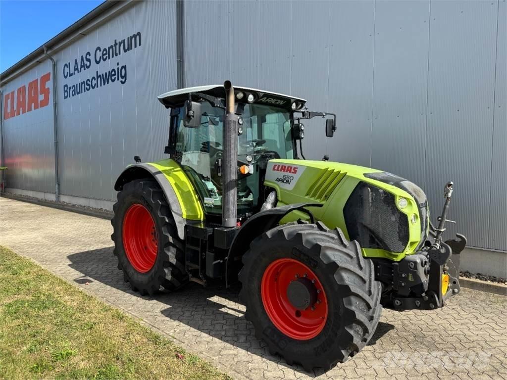 CLAAS ARION 650 Traktorok