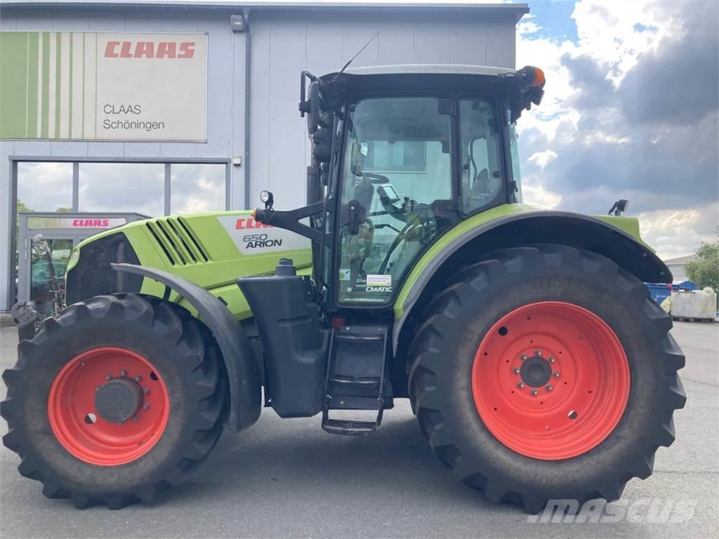 CLAAS ARION 650 Traktorok