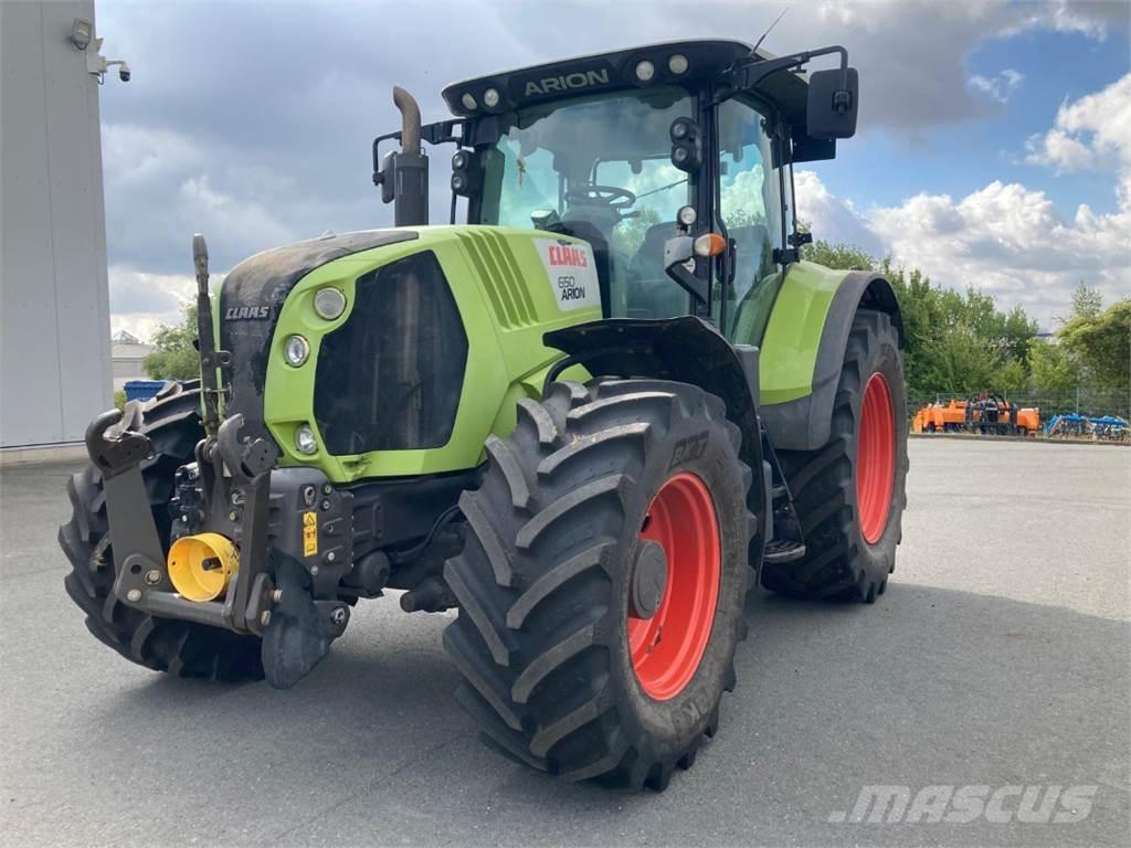 CLAAS ARION 650 Traktorok